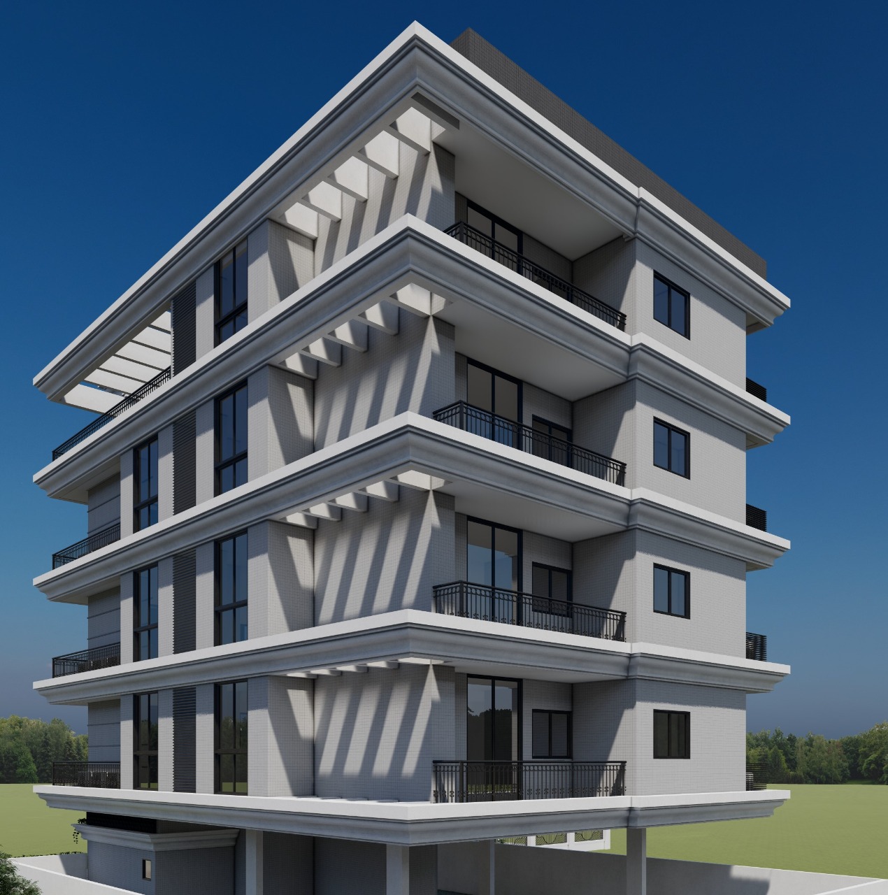 FACHADA LATERAL ELEGANZA.